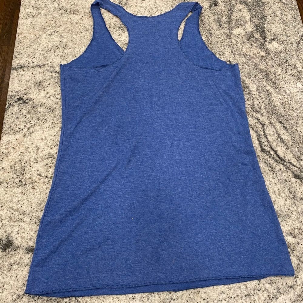 Blue Kozy Krew Workout Tank Medium - Picture 6 of 6